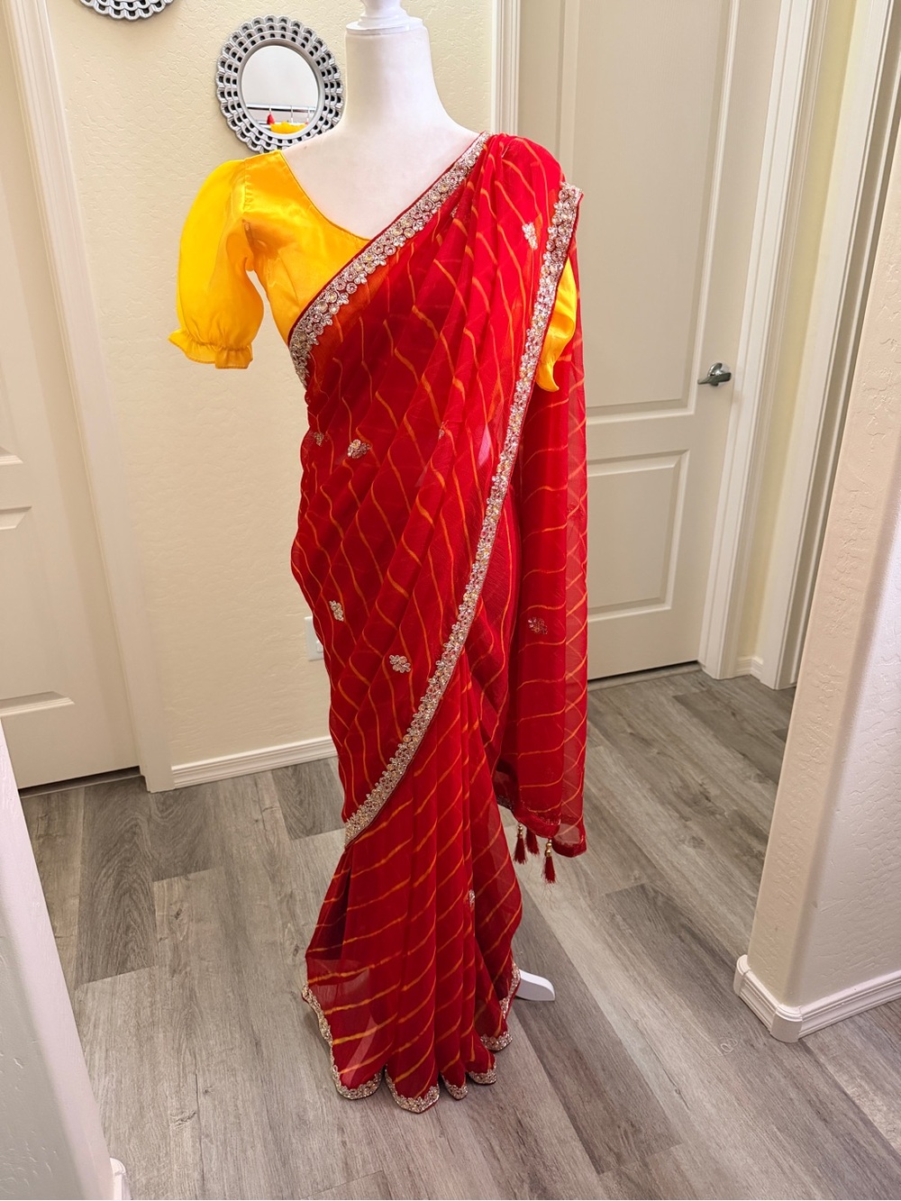 Bandhani Saree